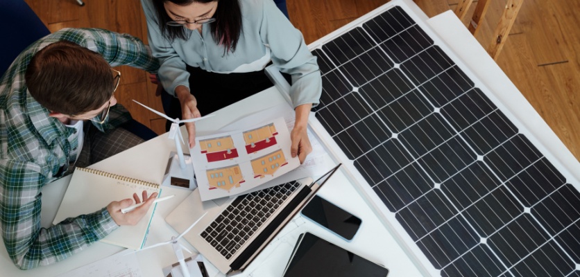 Solar panel installation consultation