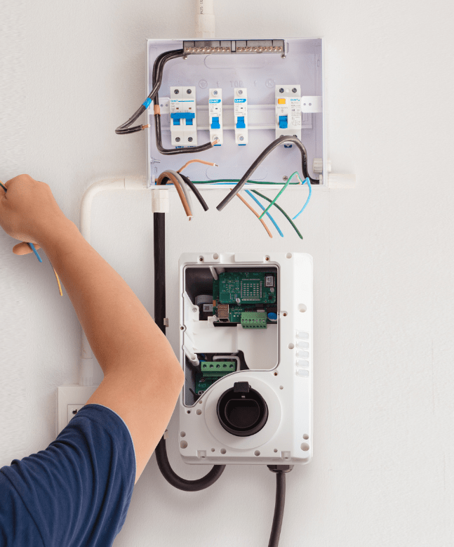 Installing an EV charger