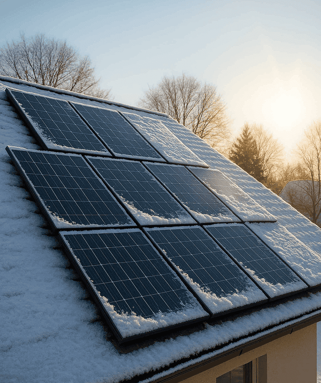 Photo of Solar panel in ottawa climate
