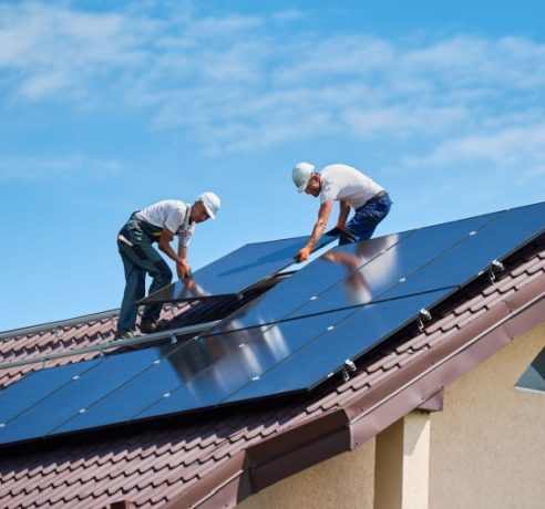 Solar Panel Installation Job